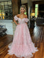Pretty Sweetheart Off Shoulder Sleeveless A-Line Long Prom Party Dress,PDS11815