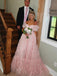 Pretty Sweetheart Off Shoulder Sleeveless A-Line Long Prom Party Dress,PDS11815