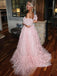 Pretty Sweetheart Off Shoulder Sleeveless A-Line Long Prom Party Dress,PDS11815