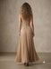 Chic Pleated Chiffon Strapless Lace Corset Long Formal Party Dress,PDS118733
