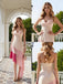 Cute Jewel Spliced Irregular Ruffles Sleeveless Chiffon A-Line Long Prom Party Dress,PDS118481