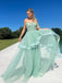 Elegant Sweetheart Sleeveless A-line Floor Length Prom Dress,PDS11649