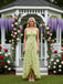 Pretty Ruffles High-Low Sleeveless Chiffon A-Line Long Prom Party Dress,PDS118486