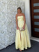 Elegant Strapless Sleeveless Side Slit A-Line Long Prom Party Dress,PDS11804