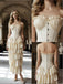 Elegant Sweetheart Ruffles Strapless Sleeveless Satin Mermaid Long Prom Party Dress,PDS118492