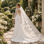 Chic High Neck Long Sleeve Lace Satin Mermaid Bridal Gown with Cutout,WD0434