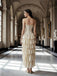 Elegant Sweetheart Ruffles Strapless Sleeveless Satin Mermaid Long Prom Party Dress,PDS118492