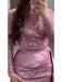 Elegant Long Sleeves Mermaid Long Prom Dress,PDS11660