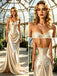 Elegant Pleats Lace Appliques Sleeveless Mermaid Satin Long Prom Party Dress,PDS118520