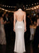 Glam Champagne Sequin Halter Sleeveless Midi Bodycon Prom Dress,PDS118765