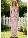 Beautiflu Pink Sweetheart Sleeveless Mermaid Long Prom Party Dress,PDS118497