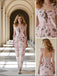 Beautiflu Pink Sweetheart Sleeveless Mermaid Long Prom Party Dress,PDS118497