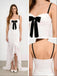 Black and White Lace Ruffles High-Low Mermaid Long Prom Party Dress,PDS118498