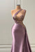 Sexy One shoulder Sleeveless Mermaid Long Prom Dress,PDS1137