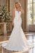 Chic Wide Strap Sleeveless Sweetheart Satin Floor Length Wedding Dress,WD0443