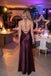 Elegant Halter Satin SSleeveless Sheath Long Evening Prom Party Dress,PDS118587
