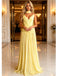 Gorgeous Halter Chiffon Pleated A-Line Long Evening Prom Gown,PDS118591