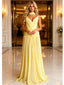 Gorgeous Halter Chiffon Pleated A-Line Long Evening Prom Gown,PDS118591