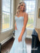 Blue Shiny Sweetheart Sleeveless Mermaid Long Prom Dress,PDS11717