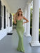 Light Green Jewel Sparkly Sequin Sleeveless Mermaid Long Prom Party Dress,PDS11829