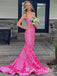 Elegant Strapless Sleeveless Mermaid Long Prom Dress,PDS11724