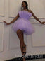 Elegant Strapless Sleeveless A-line Short Mini Homecoming Dress,  HDS0156
