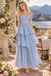 Delicate Embroidered Tulle Spaghetti Strap A-Line Midi Formal Dress,PDS118704