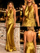 Luxury Halter Lace Appliques Sleeveless Mermaid Long Prom Party Dress,PDS118523
