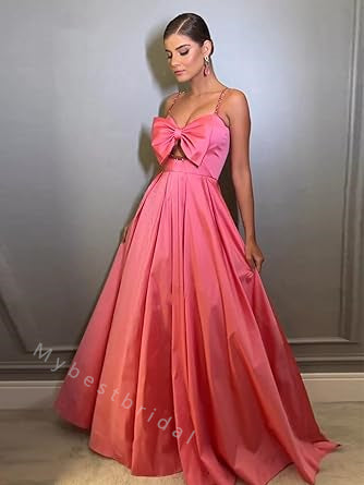 Pink Elegant Sweetheart Sleeveless A-line Long Floor Length Prom Dress,PDS11475