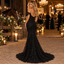 Romantic Off Shoulder 3D Floral Lace Tulle Mermaid Slit Gown,PDS118713