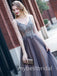 Elegant V-neck Sleeveless A-line Long Prom Dress,PDS11671