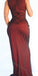 Elegant V-neck Sleeveless Mermaid Long Prom Dress,PDS11529
