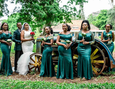 Mismatched Elegant Sleeveless Mermaid Bridesmaid Dressess, BDS0327