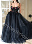 Elegant Sweetheart Sleeveless A-line Long Prom Dress,PDS1090
