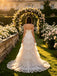 Pretty Sweetheart Strapless Tulle A-Line Floor Length Long Wedding Dresses, WD0368