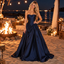 Luxurious Strapless Corset Satin Ball Gown Long Formal Party Dress,PDS118753