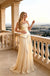 Cream Beaded Strapless Pleated Chiffon A-Line Long Evening Dresss,PDS118636