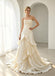 Beautiful Ruffles Pleats Sleeveless Satin A-Line Floor Length Long Wedding Dresses, WD0369