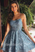 Elegant Halter Sleeveless A-line Short Mini Homecoming Dress,  HDS0108