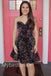 Elegant Sweetheart Sleeveless A-line Short Mini Homecoming Dress,  HDS0132