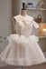 Elegant Strapless Sleeveless A-line Short Mini Homecoming Dress,  HDS0110