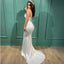 Elegant V-neck Sleeveless Mermaid Long Floor Length Prom Dress,PDS1147