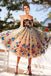 Beautiflu Sweetheart Sleeveless A-line Short Mini Homecoming Dress,  HDS0160