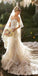 Elegant Sweetheart Sleeveless Mermaid Lace applique  Wedding Dresses, WDY0342