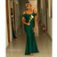 Elegant Off shoulder Sleeveless Mermaid Bridesmaid Dressess, BDS0347