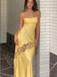 Sexy Jewel Sleeveless Spaghetti Straps Mermaid Long Prom Dress,PDS11512
