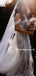 Elegant Off-shoulder Mermaid Two-piece Lace Simple Wedding Dresses. WDS0096