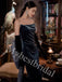Elegant Square Sleeveless Mermaid Long Prom Dress,PDS1036