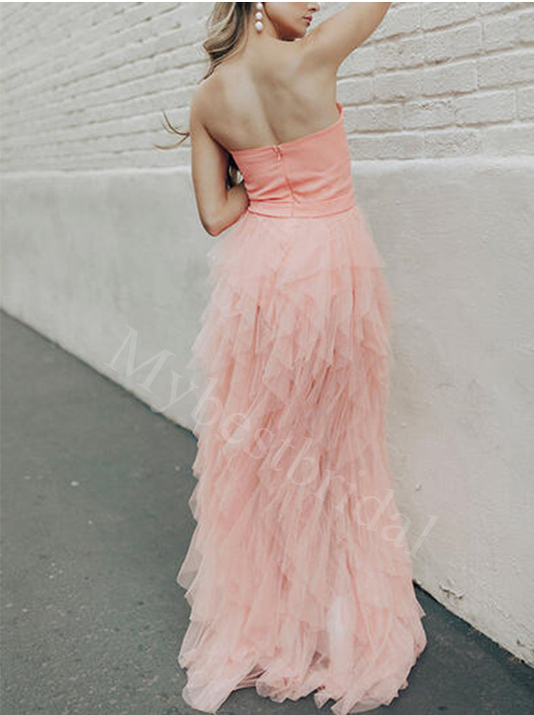 Elegant Sweetheart Sleeveless A-line Prom Dresses,PDS0893