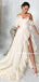 Charming Straight A-line Side Slit Lovely Wedding Dresses,WDS0118